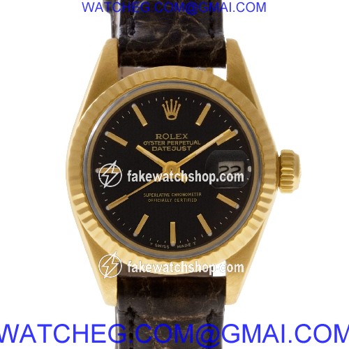 Rolex 6917 Datejust Automatic Female 18k Yellow Gold
