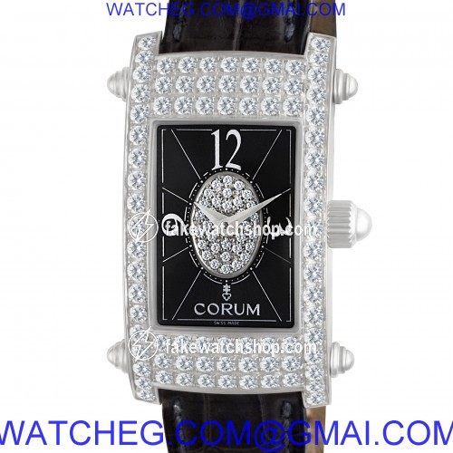 Corum 38.540.69 Moonlight Quartz Female 18k White Gold