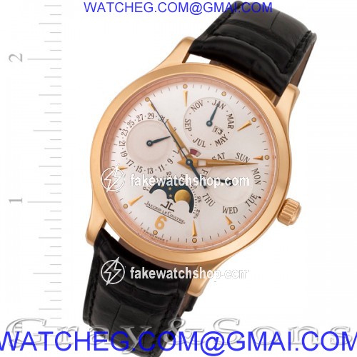 Jaeger LeCoultre 140.2.80 Master Control Automatic Male 18k Pink Gold