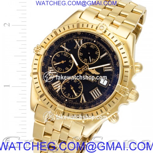 Breitling K13055 Chronomat Automatic Male 18k yellow gold