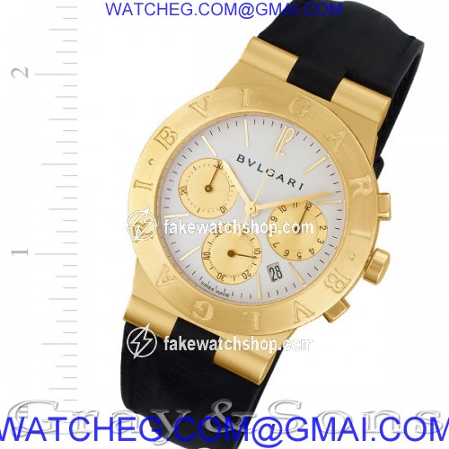 Bvlgari CH 35 G  Quartz Male 18k yellow gold