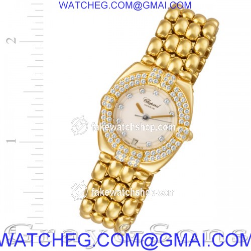 Chopard 8226 Gstaad Quartz Female 18k yellow gold