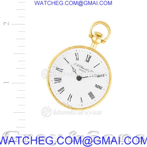 Chopard 3005 pocket watch Manual Unisex 18k yellow gold