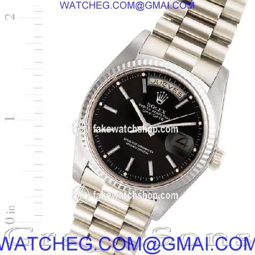 Rolex 18039 Day-Date Automatic Male 18k White Gold