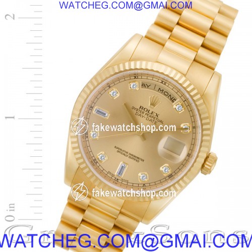 Rolex 118238 Day-Date Automatic Male 18k yellow gold