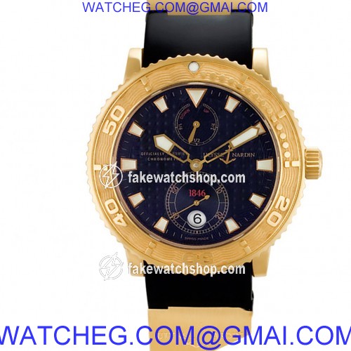 Ulysse Nardin 266-51 Maxi Marine Automatic Male 18k yellow gold