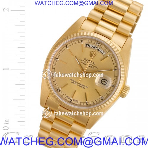 Rolex 18038 Day-Date Automatic Male 18k yellow gold