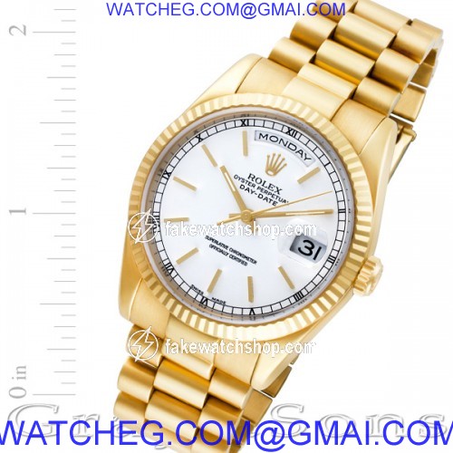 Rolex 118238 Day-Date Automatic Male 18k yellow gold