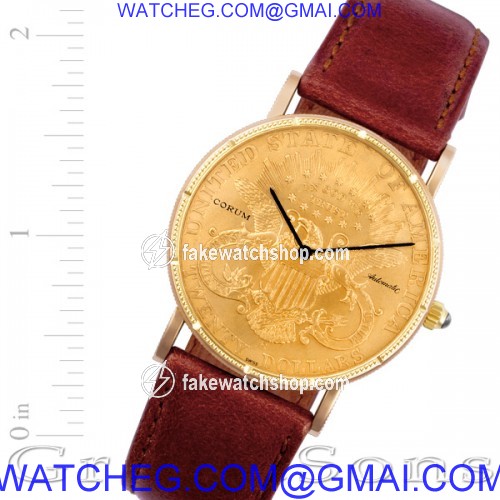 Corum 313510 $20 gold piece Automatic Male 18k yellow gold