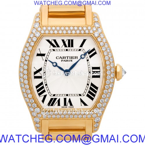 Cartier Cartier 2559 Tortue Manual Unisex 18k yellow gold