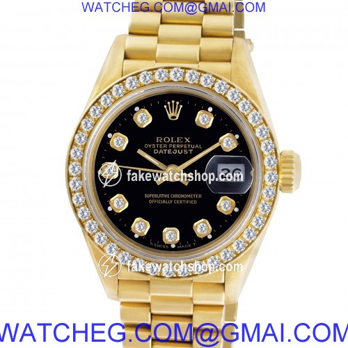 Rolex 69178 Datejust Automatic Female 18k yellow gold