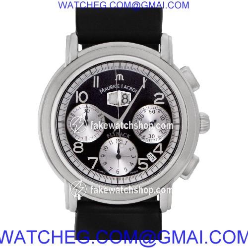Maurice Lacroix mp6098-ss001-12e Flyback Chrono Automatic Unisex Stainless Steel