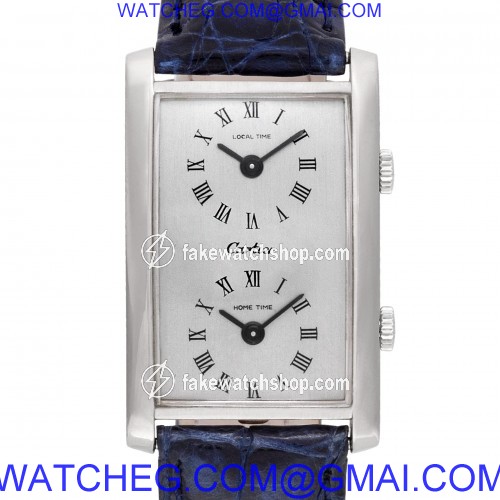 Chopard 2030 Dual Time Manual Unisex 18k White Gold