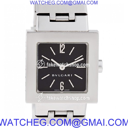 Bvlgari sq22ss Quadrato Quartz Female Stainless Steel