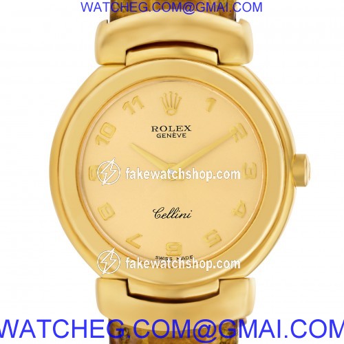 Rolex 6621 Cellini Quartz Female 18k yellow gold