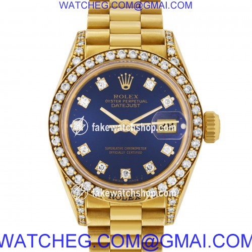 Rolex 69158 Datejust Automatic Female 18k yellow gold