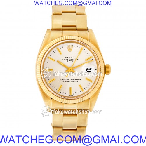 Rolex 1503 Date Automatic Male 14k yellow gold