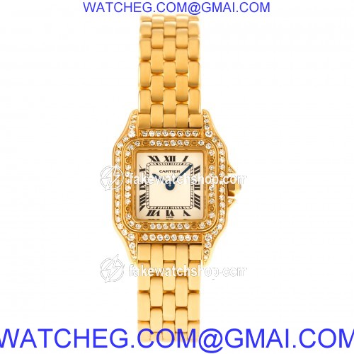 Cartier Cartier 2377 Panthere Quartz Female 18k yellow gold
