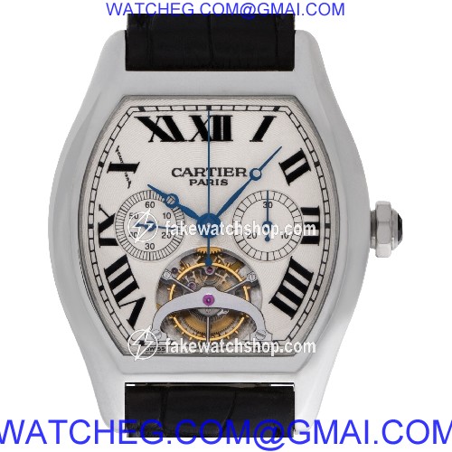 Cartier W1545751 Tortue Manual Male Platinum