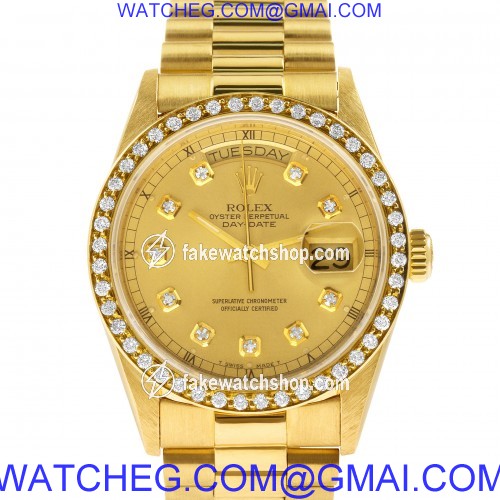 Rolex 18032 Day-Date Automatic Male 18k yellow gold