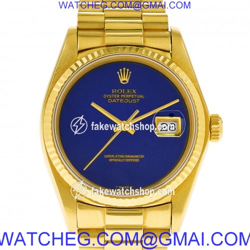 Rolex 16018 Datejust Automatic Male 18k yellow gold