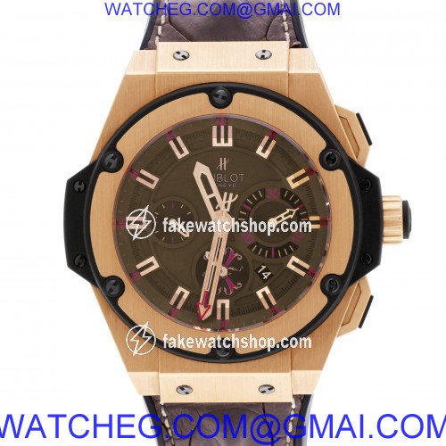 Hublot 703.OX.3113.HR.OPX2 King Power Arturo Fuente Automatic Male 18k rose gold