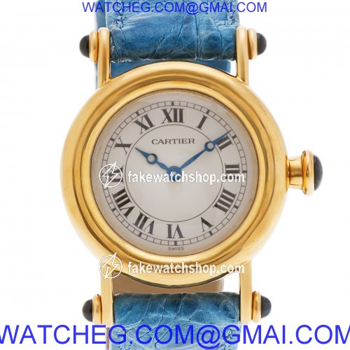 Cartier 1440 Diablo Quartz Female 18k yellow gold