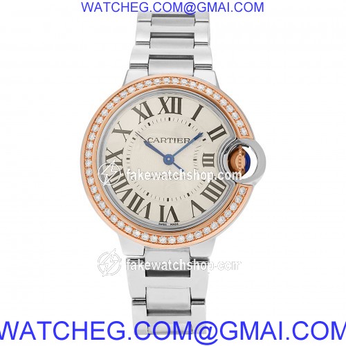 Cartier WE902080 Ballon Bleu Automatic Female Stainless Steel