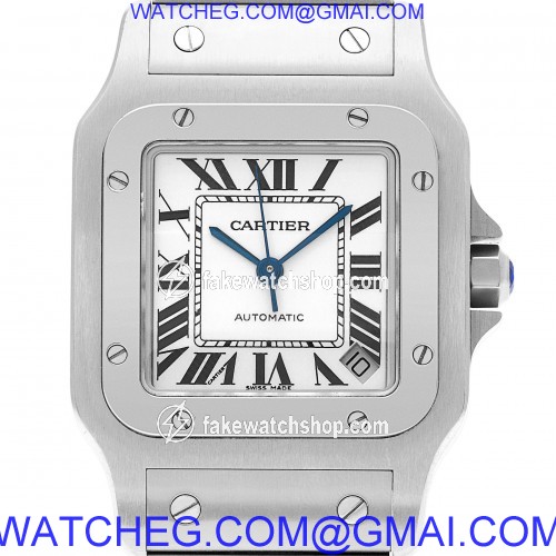 Cartier W20098D6 Santos Automatic Unisex Stainless Steel