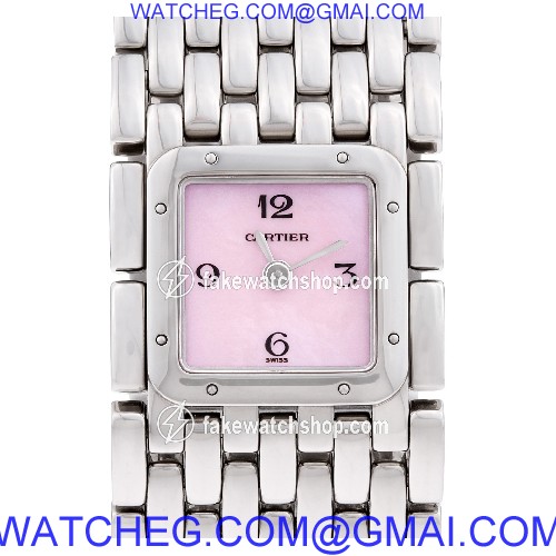 Cartier 2420 Ruban Quartz Female Stainless Steel