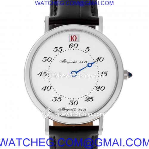 Breguet 3420 Jump Hour Automatic Male Platinum