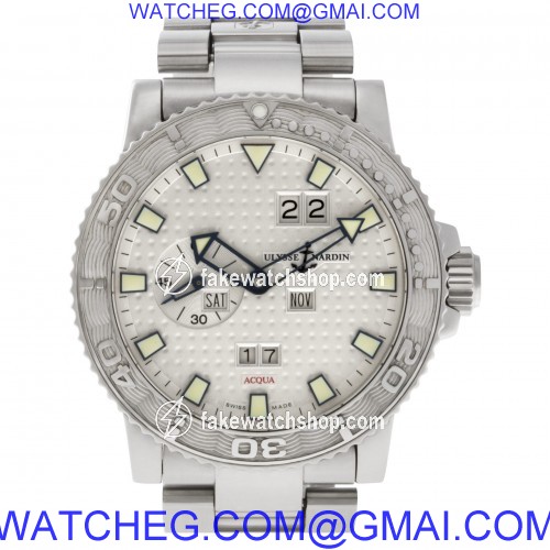 Ulysse Nardin 333-55-7 Aqua Marine Perpetual Automatic Male Stainless Steel
