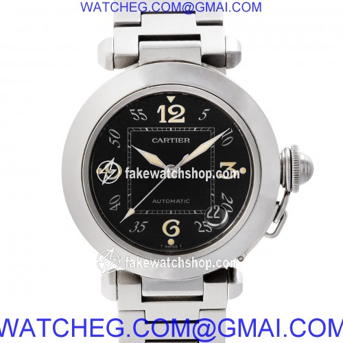 Cartier 2324 Pasha Automatic Female Stainless Steel