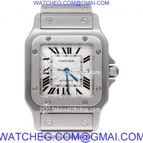 Cartier W20055D6 Santos Automatic Unisex Stainless Steel