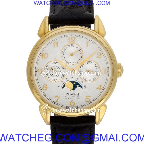 Movado 40.B3.881 Perpetual Calendar Automatic Male 18k yellow gold