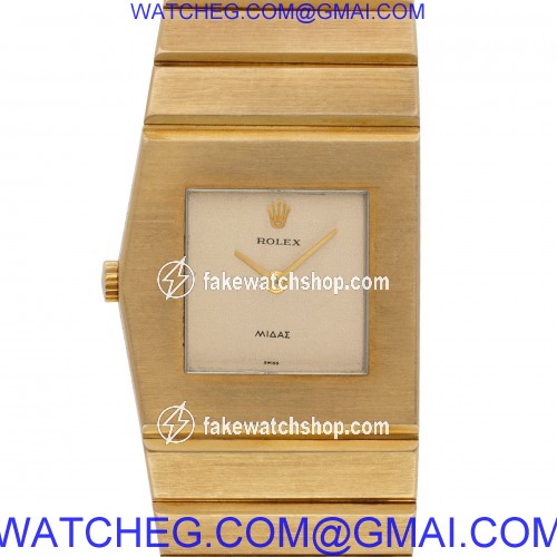 Rolex 9630 King Midas Manual Male 18k yellow gold