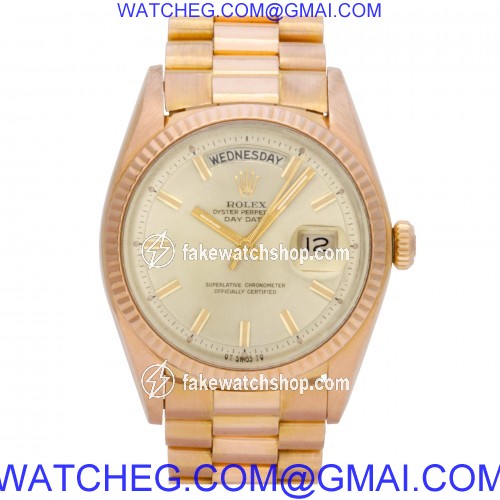 Rolex 1803 Day-Date Automatic Male 18k rose gold