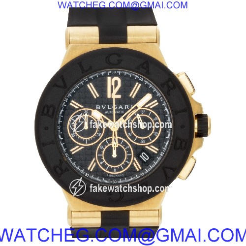 Bvlgari DG42BGVDCH Diagono Automatic Male 18k yellow gold