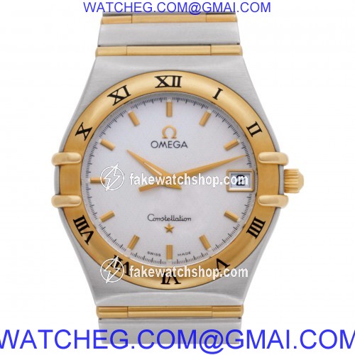 Omega 1212.30.00 Constellation Quartz Male 18k Yellow Gold