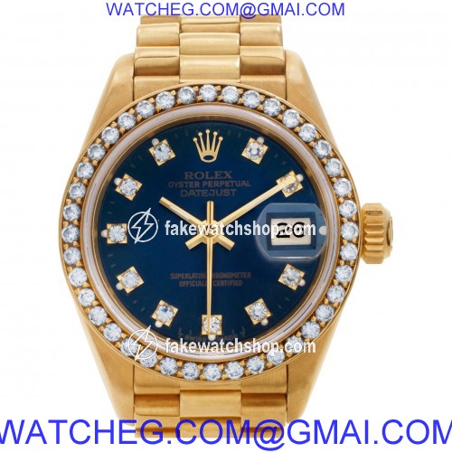 Rolex 69138 Datejust Automatic Female 18k yellow gold