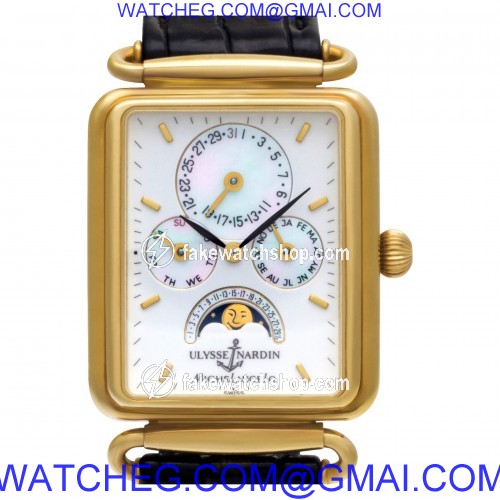 Ulysse Nardin 161-42 Michaelangelo Automatic Male 18k yellow gold