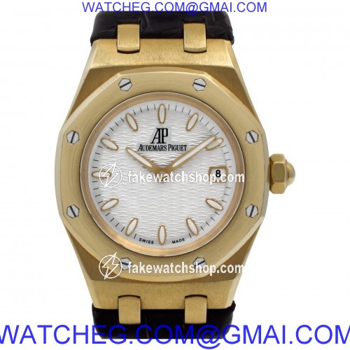 Audemars Piguet 67600BA.OO.D090CR.01 Royal Oak Quartz Female 18k Yellow Gold