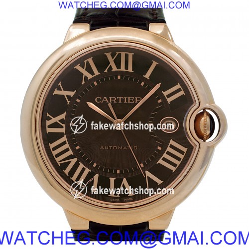 Cartier w6920037 Ballon Bleu Automatic Unisex 18k rose gold