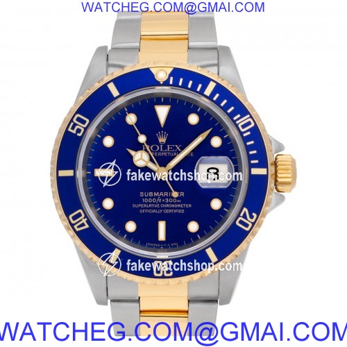 Rolex 16613 Submariner Automatic Male 18k gold & Stainless Steel