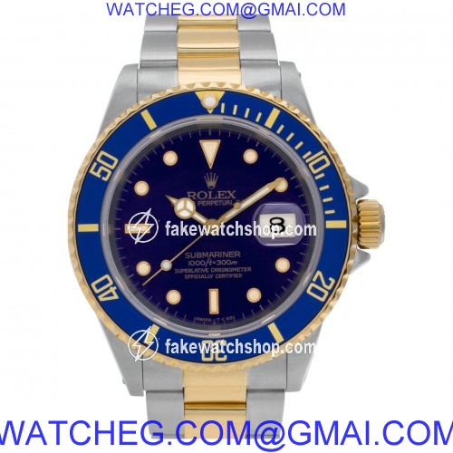 Rolex 16613 Submariner Automatic Male 18k gold & Stainless Steel
