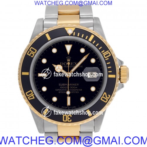 Rolex 16803 Submariner Automatic Male 18k gold & Stainless Steel