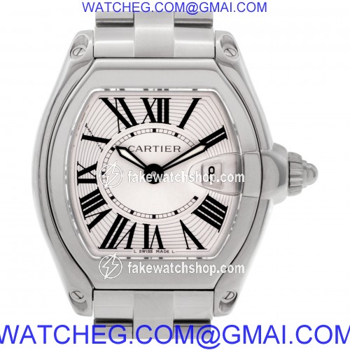 Cartier W62016V3 Roadster Quartz Female Stainless Steel