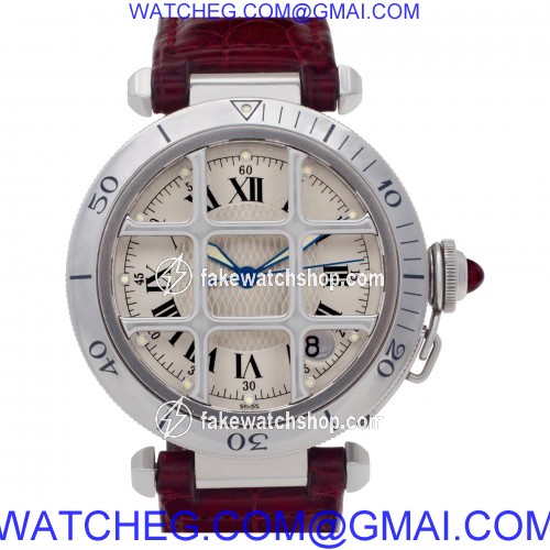 Cartier W3102255 Pasha Automatic Female Stainless Steel