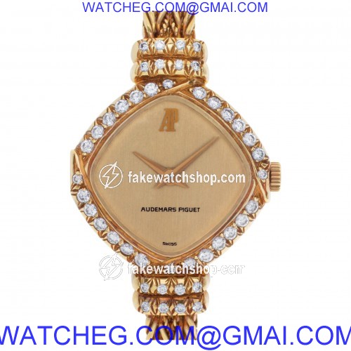 Audemars Piguet 8965/550BA/233658/73139 Cocktail Quartz Female 18k yellow gold
