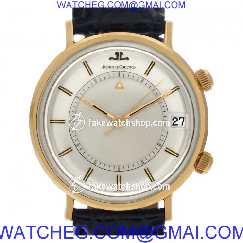 Jaeger LeCoultre E855 Memovox Manual Male 14k yellow gold